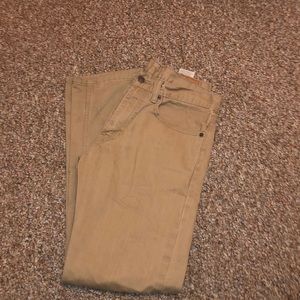 505 Levi’s 32W 32L khaki/ light brown